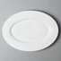 Two Eight smooth white china dinnerware sets Italian style for kitchen