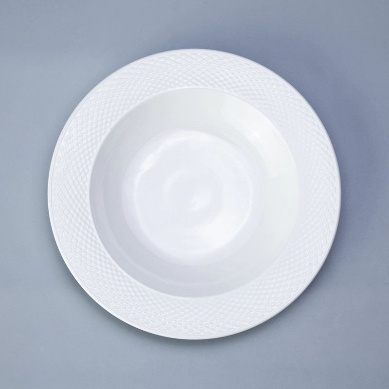 contemporary unbreakable restaurant plates rim customized for home