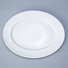 Two Eight white plate set factory for bistro