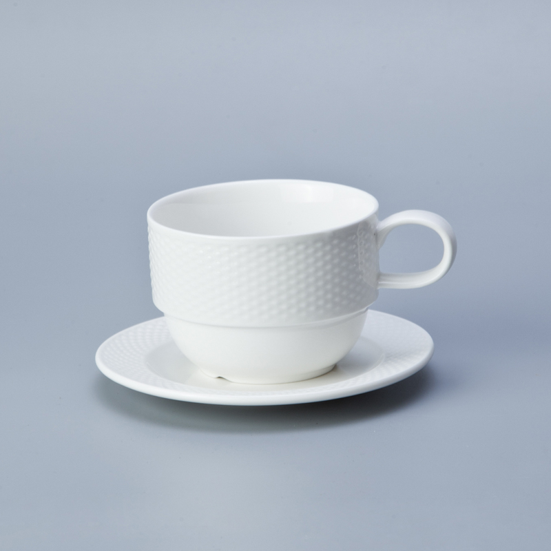 bulk everyday white porcelain dinnerware rim for hotel Two Eight-9