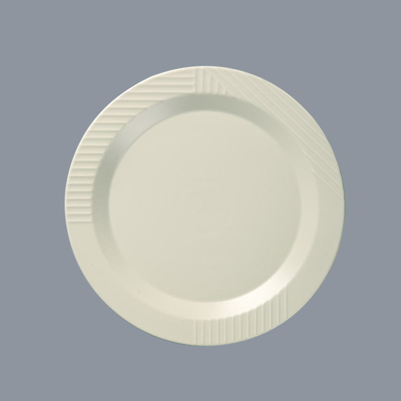 Two Eight elegant restaurant dinner plates cheap smoothly for dinning room