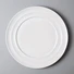 Two Eight stock white dinner plates manufacturer for hotel