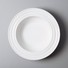 Two Eight royal white dinnerware sets for 12 directly sale for bistro