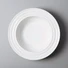 Two Eight stock white dinner plates manufacturer for hotel