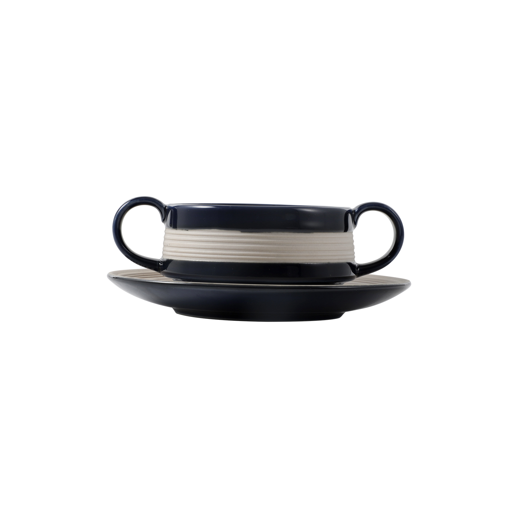 SOUP BOWL WITH HANDLE