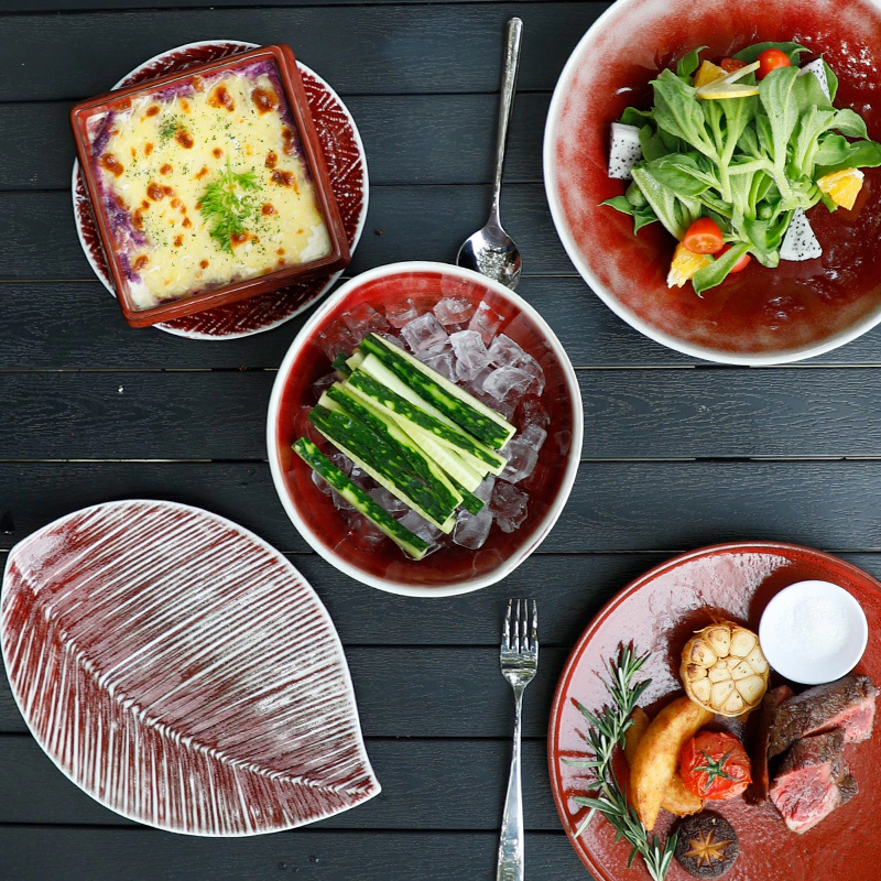 FIRE COLLECTION - 2021 Color Glazed Dinnerware for Restaurant