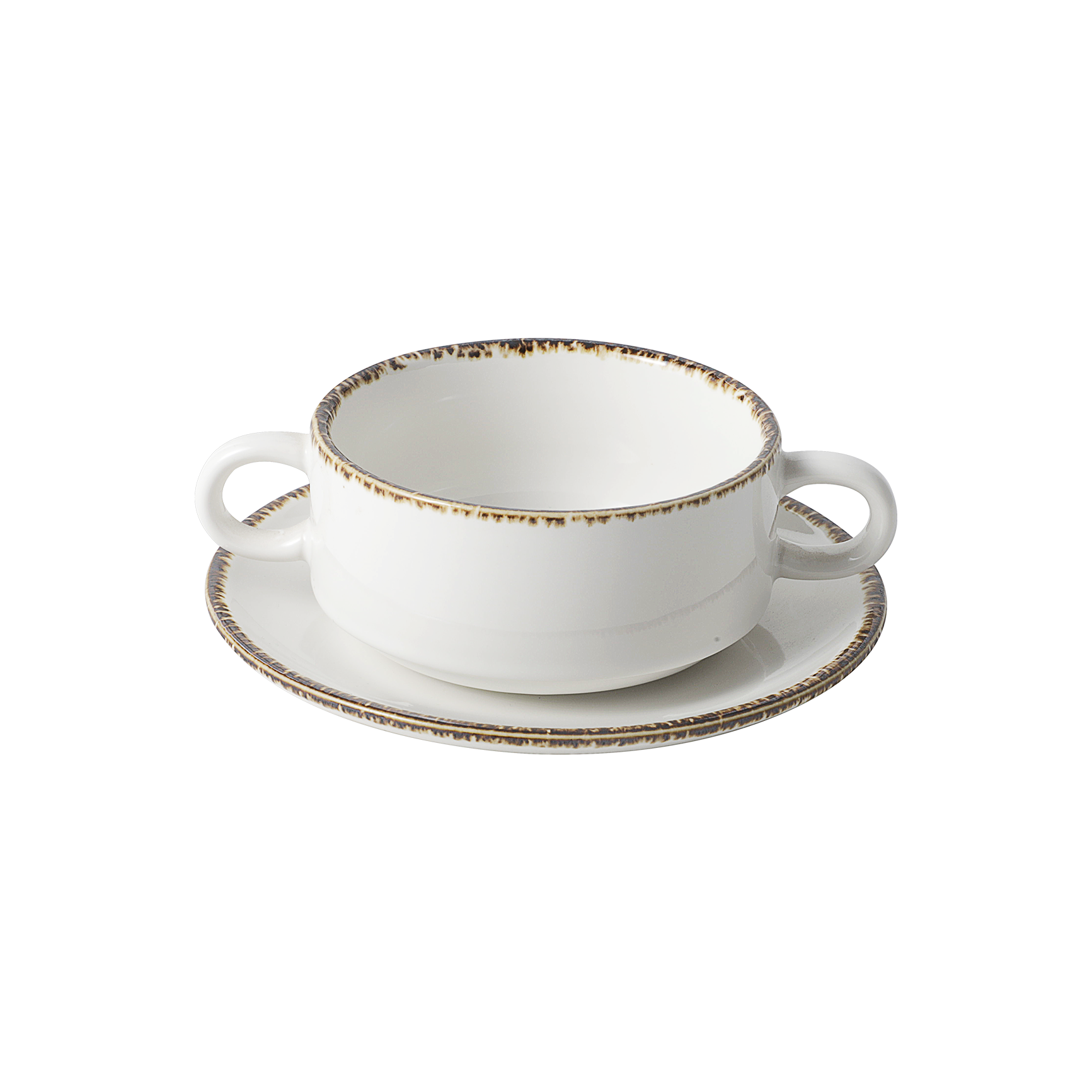 SOUP CUP WITH SAUCER