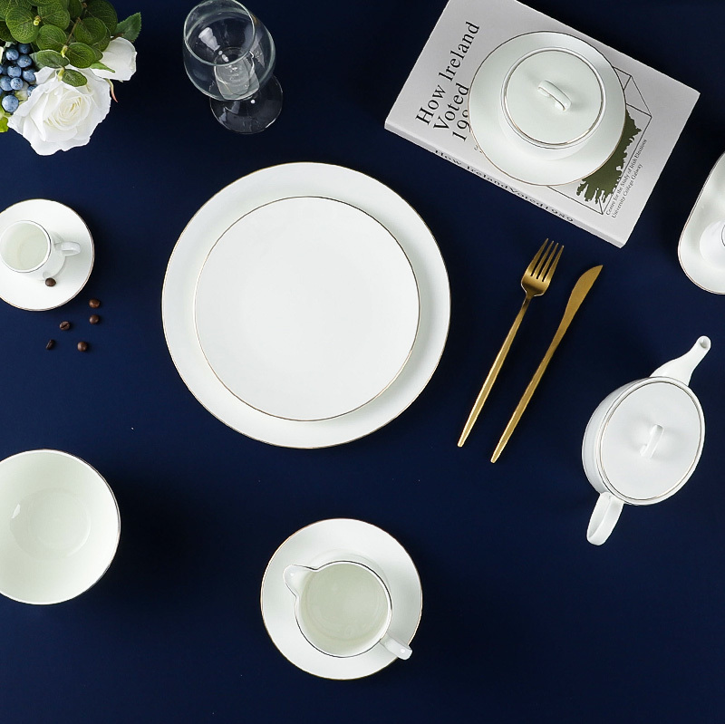 Royal Luxury Emerald Dinnerware Collection - 2021 Bone China Dinnerware for Restaurant