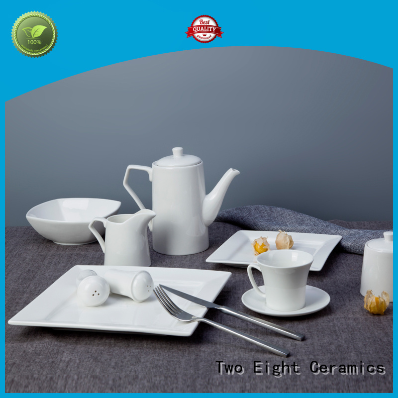 hotel royalty royal Two Eight Brand white porcelain tableware factory