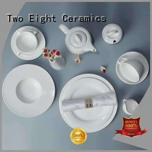 rim commercial china dinnerware German style for dinning room Two Eight