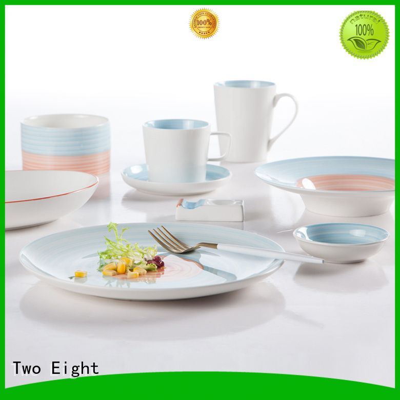 square porcelain dinnerware set directly sale for kitchen