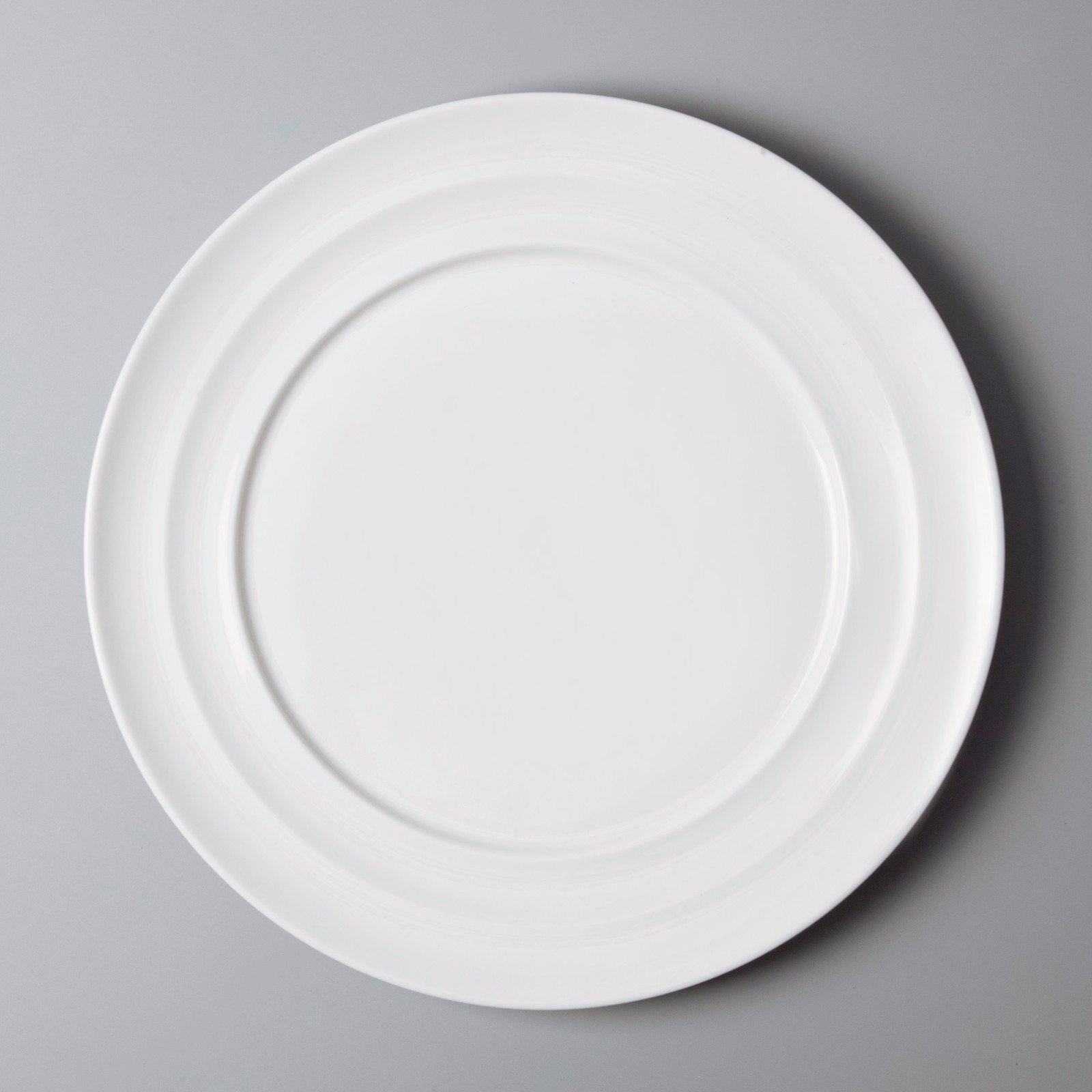 Two Eight stock white dinner plates manufacturer for hotel-3