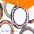 Quality Two Eight Brand fine white porcelain dinnerware gold colored