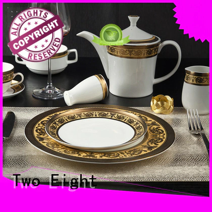 Two Eight mixed crockery unit design wholesale for bistro