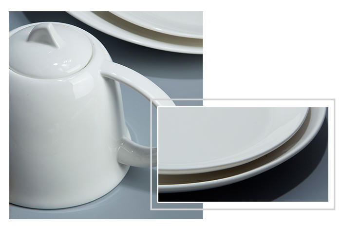 glaze high quality porcelain dinnerware Italian style from China for hotel-1
