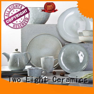 Two Eight elegant unbreakable restaurant plates series for home