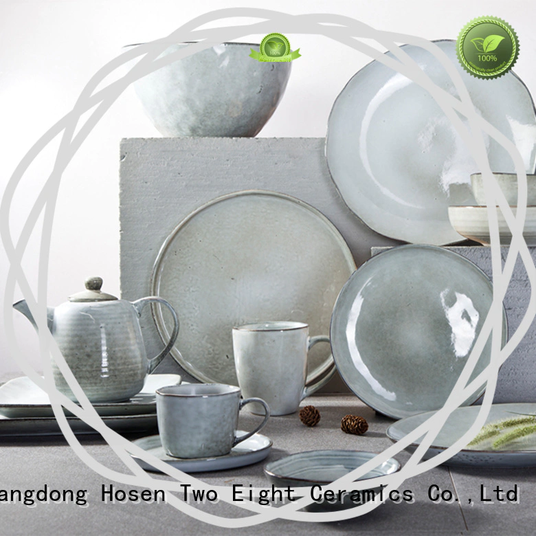 Two Eight vintage porcelain dinnerware set manufacturer for kitchen