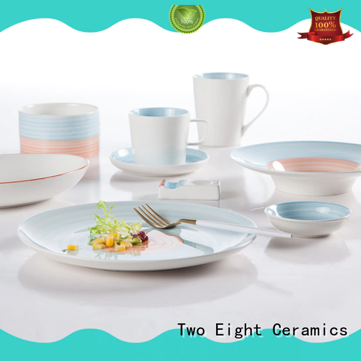 Two Eight classic high quality porcelain dinnerware series for kitchen