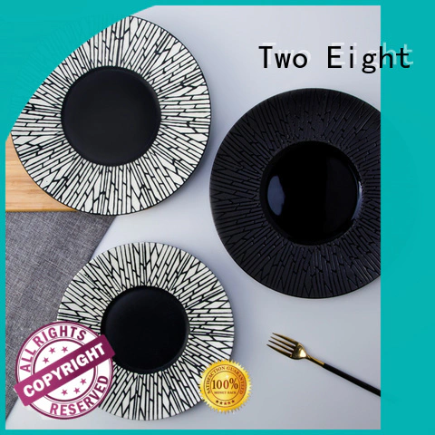 Quality Two Eight Brand navy plate two eight ceramics