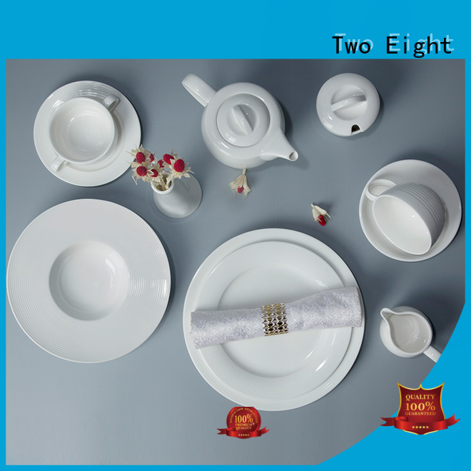 Two Eight stock hotel crockery series for dinning room